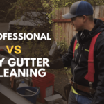 Professional vs DIY Gutter cleaning
