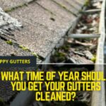 what time of year should you get your gutters cleaned