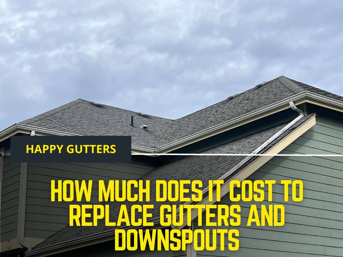 cost of gutters and downspouts