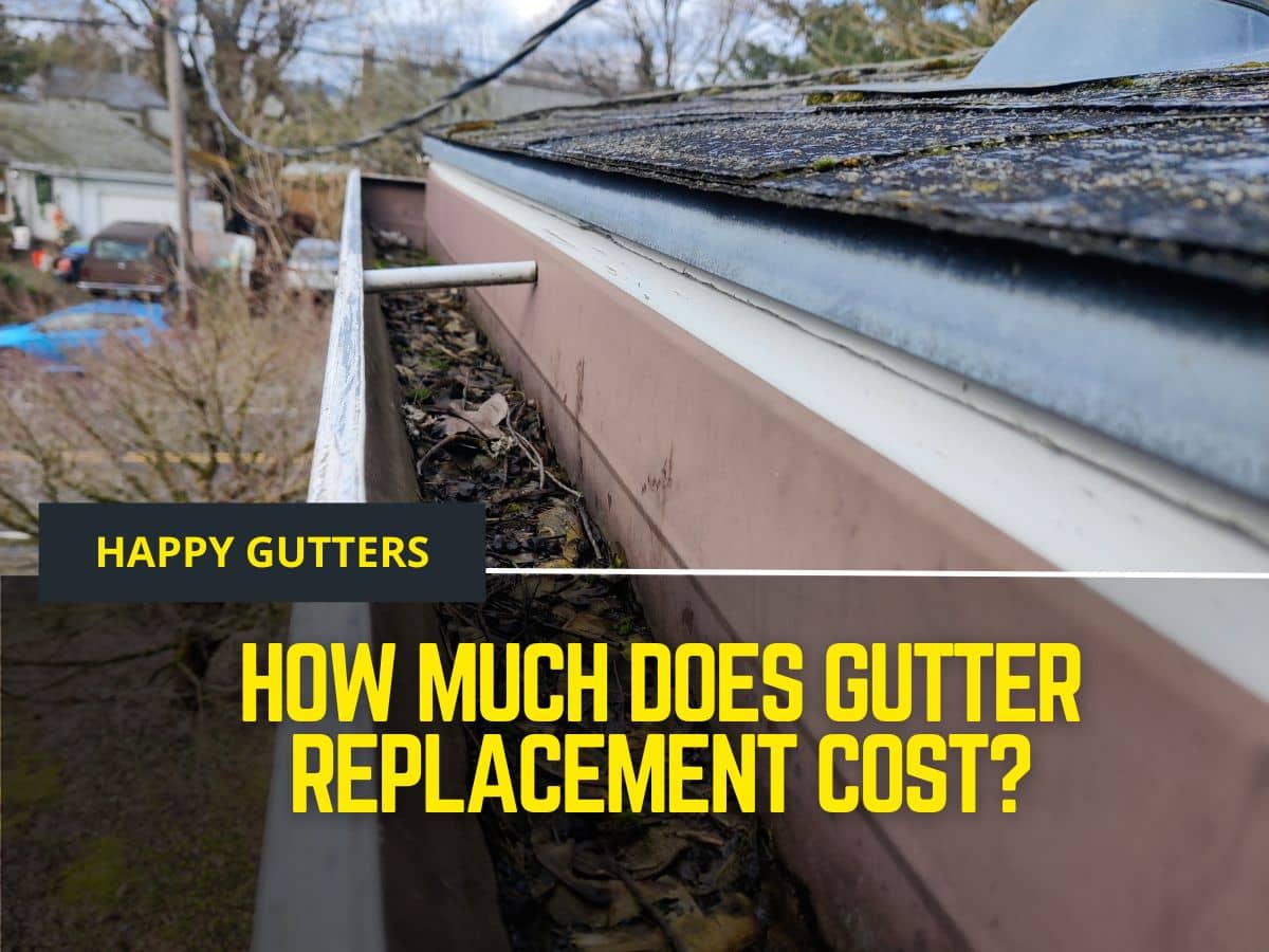 gutter replacement cost